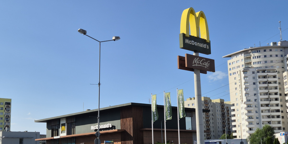 Restauracja sieci McDonald's