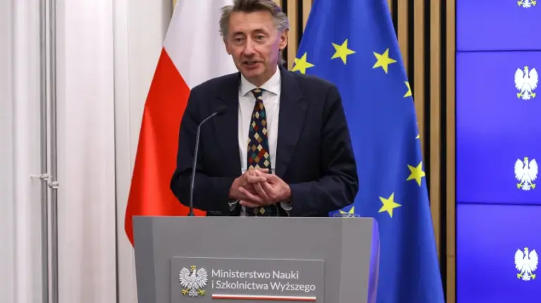 27.06.2024. Wiceminister nauki i szkolnictwa wyższego Maciej Gdula. PAP/Albert Zawada Wiceminister nauki o ustawie o szkolnictwie: prace nad nowelizacją bardzo zaawansowane - INFBusiness