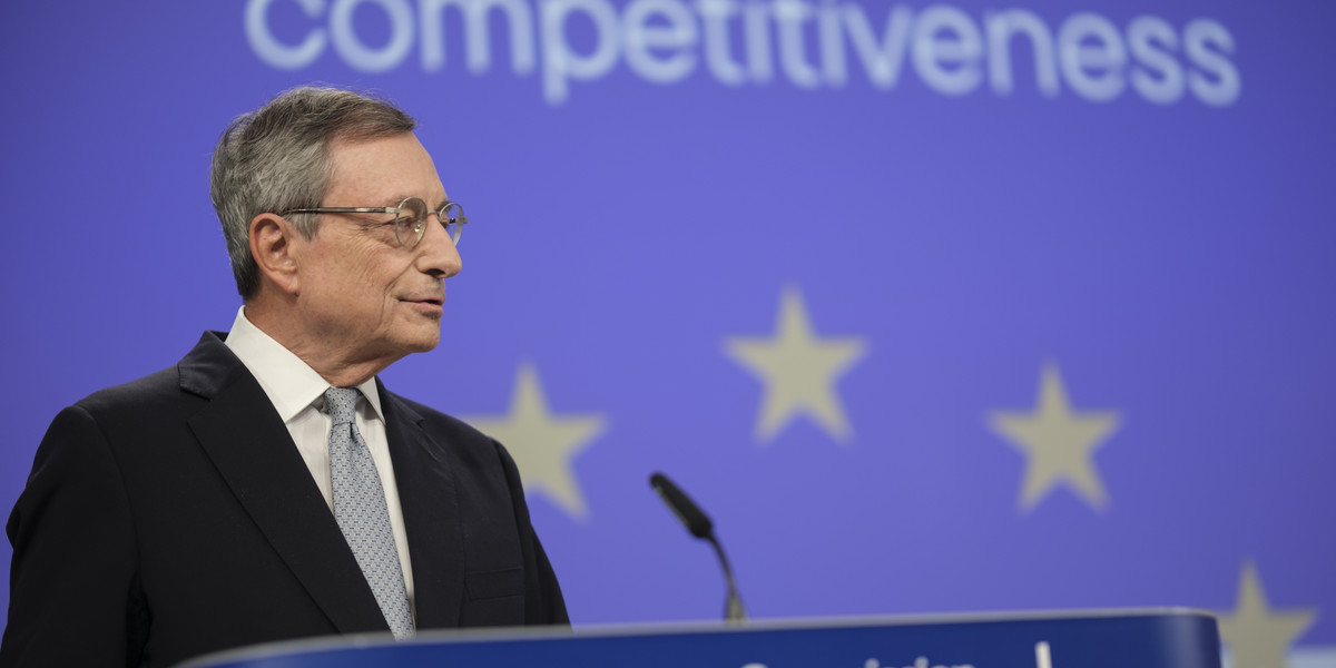 Mario Draghi przedstawił plan dla Unii