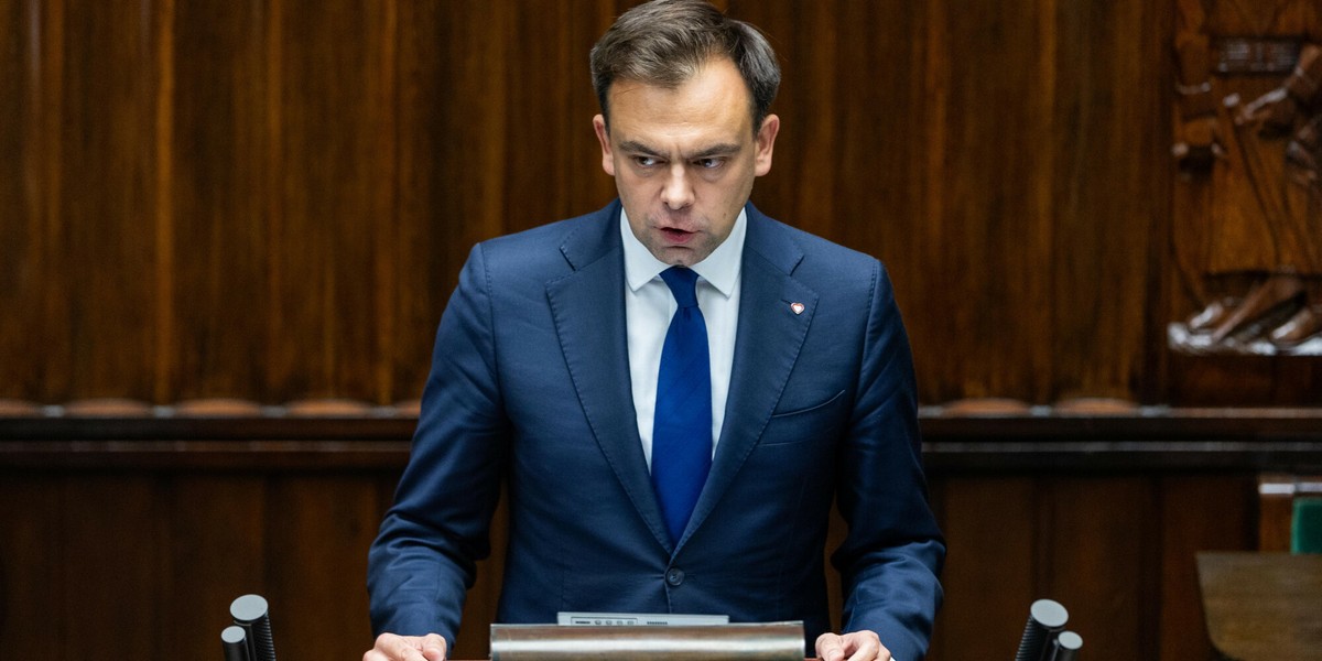 Andrzej Domański, minister finansów.