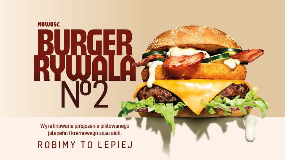 "Burger rywala" sieci Max