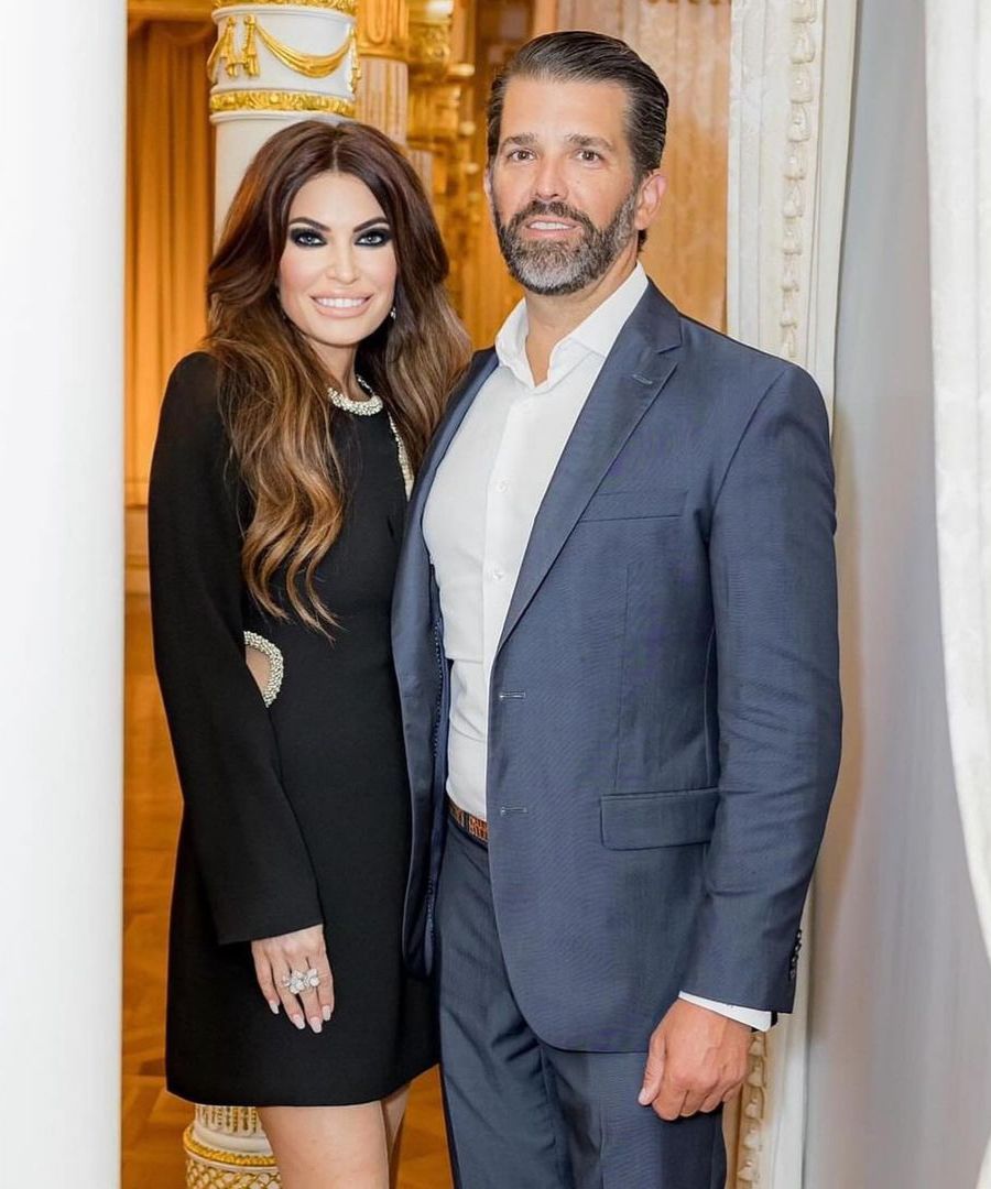 Donald Trump Jr. z partnerką Kimberly Guilfoyle