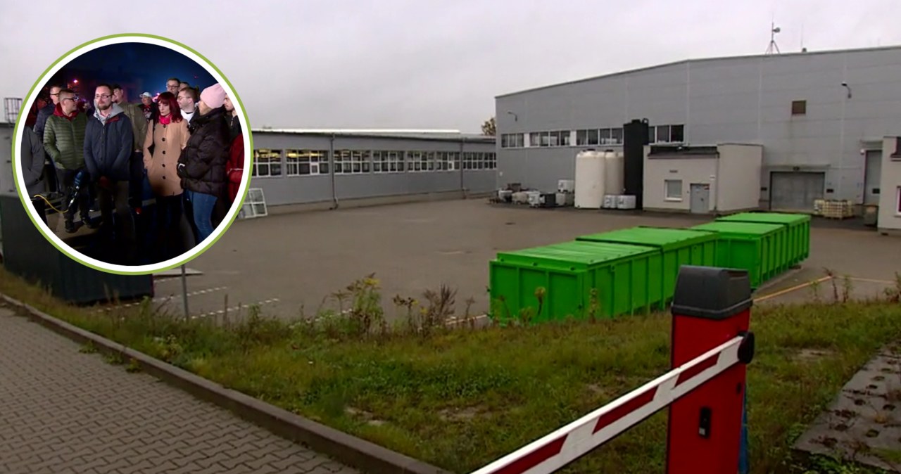 Zakład przestał płacić, a potem rozpoczął zwolnienia. Pracownicy "zostali bez środków do życia" Pracownicy z Wałcza walczą z pracodawcą o odzyskanie pieniędzy. Źródło: "Interwencja" /