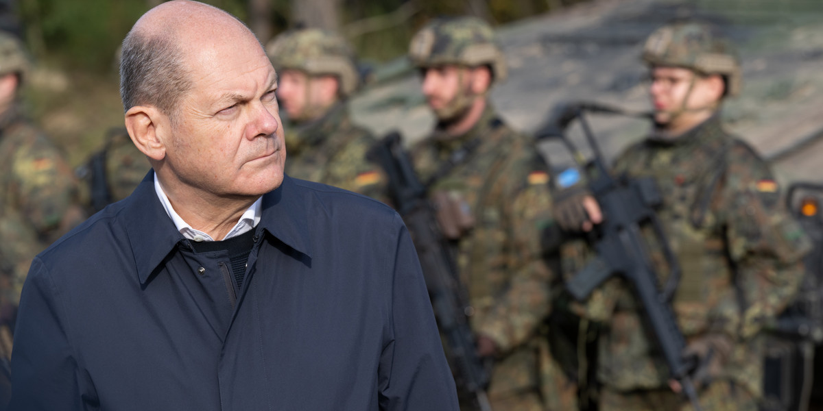 Kanclerz Niemiec Olaf Scholz