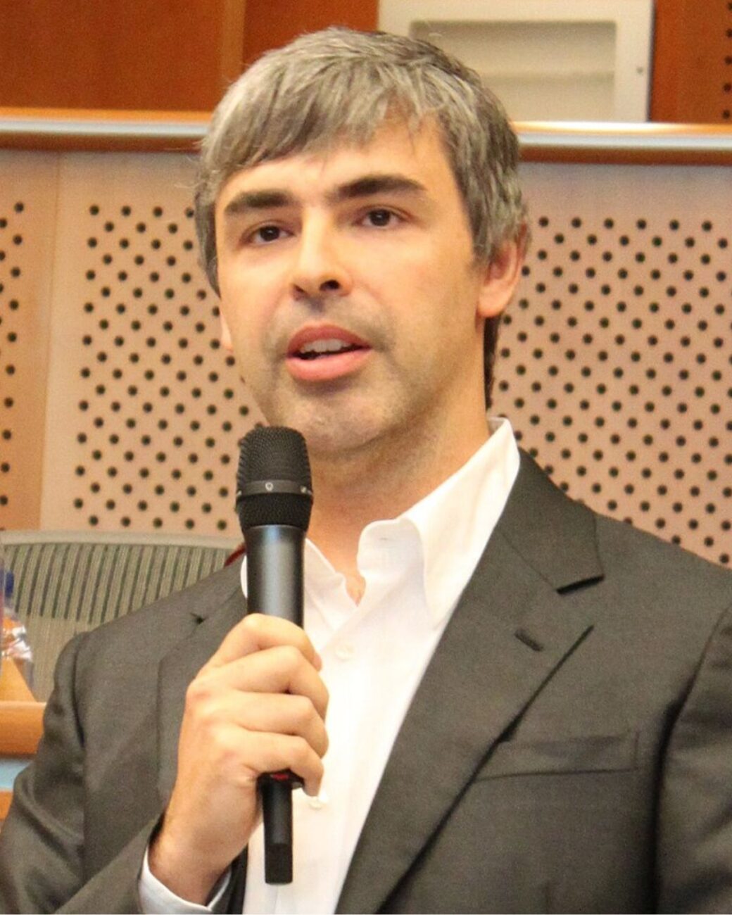 Larry Page, współtwórca wyszukiwarki Google, jeden z najbogatszych ludzi świata.