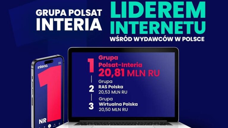 Grupa Polsat-Interia liderem internetu wśród wydawców w Polsce - INFBusiness