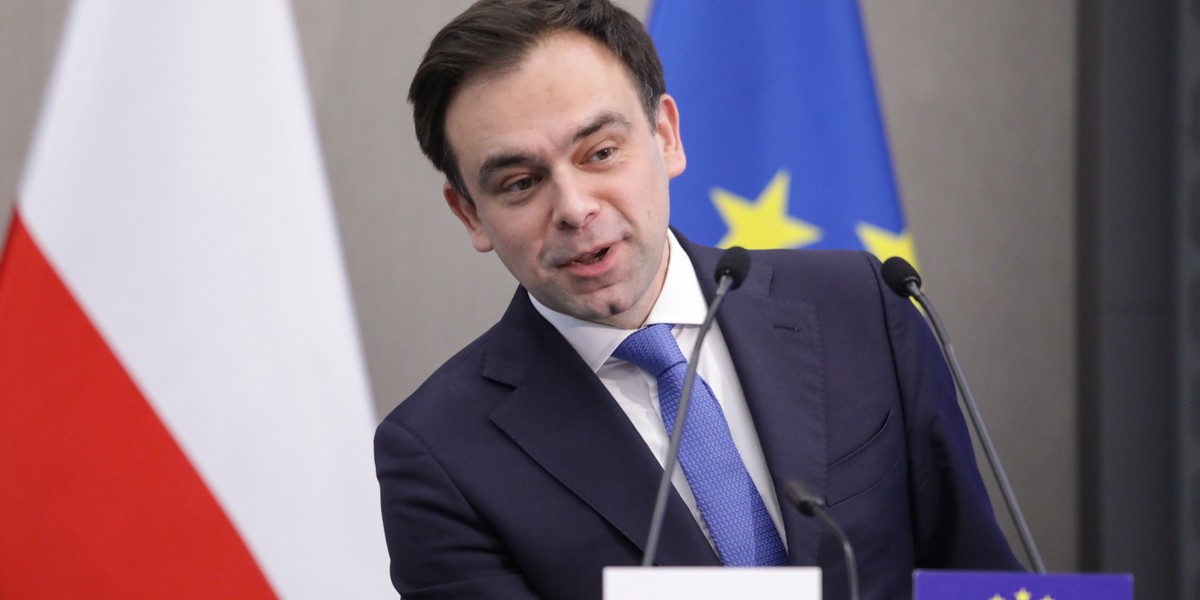 Minister finansów Andrzej Domański