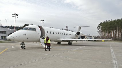 Jedno z najmniejszych lotnisk chwali się wynikami. "Wzrost o ponad 50 proc."