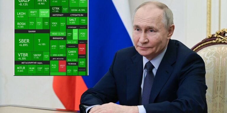 Rosyjska giełda wraca do życia. Trump uratował gospodarkę Kremla? - INFBusiness
