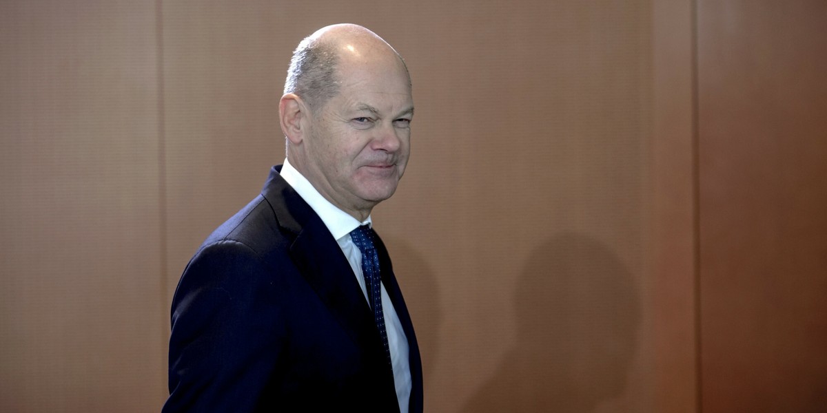 Kanclerz Niemiec Olaf Scholz