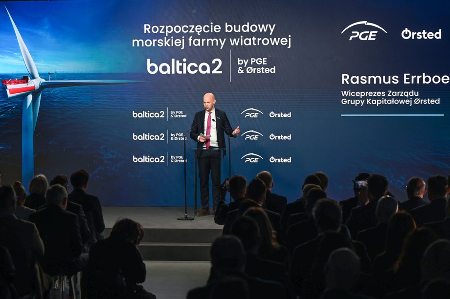 Rozpoczęcie budowy morskiej farmy wiatrowej Baltica 2