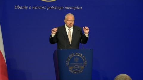 Glapiński omawia prognozy inflacji na 2025 r.