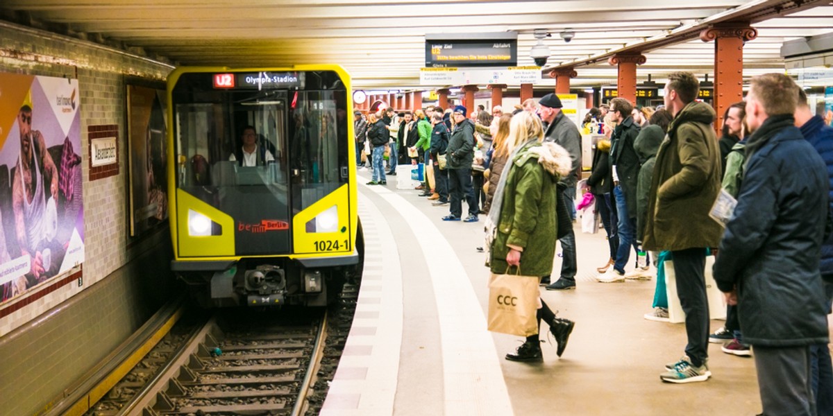 Berlińska U-Bahn (zdjęcie poglądowe)