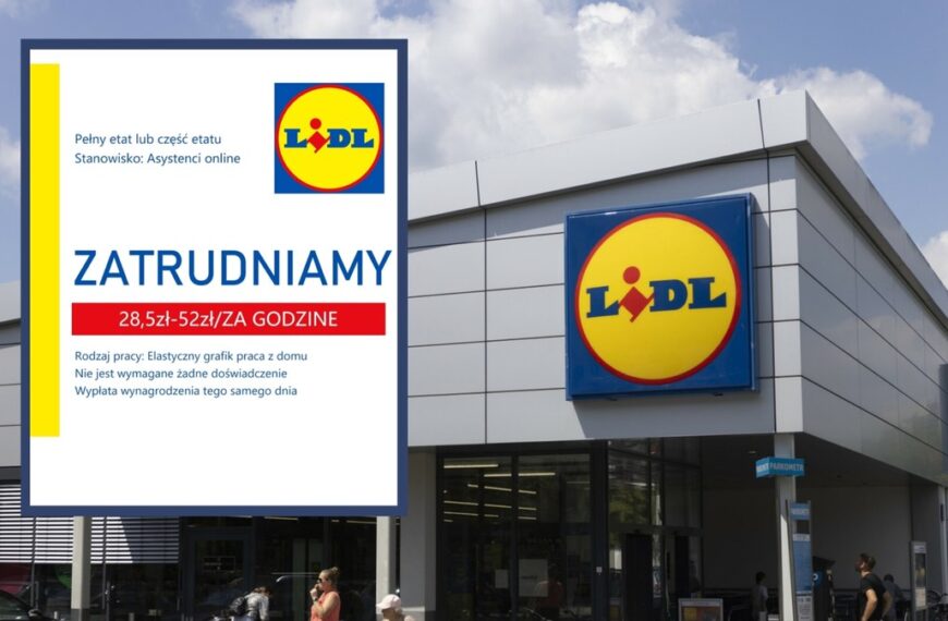 Praca zdalna jest fałszywa. Lidl ostrzega przed fałszywymi ofertami