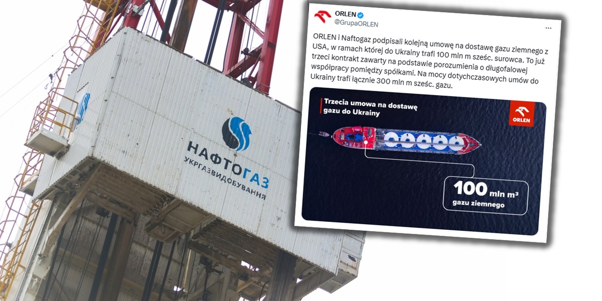 Największe państwowe przedsiębiorstwo w sektorze paliwowo-energetycznym Ukrainy ma nabyć dodatkowe 100 milionów metrów sześciennych LNG ze Stanów Zjednoczonych. Dostawę ułatwi Orlen w ramach szerszej umowy. W ten sposób Polska odgrywa kluczową rolę we wzmacnianiu bezpieczeństwa energetycznego swojego wschodniego sąsiada. Platforma Naftogaz i Orlen ogłaszają współpracę