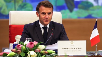 Wojna handlowa z USA. Prezydent Francji pewny sukcesu negocjacji