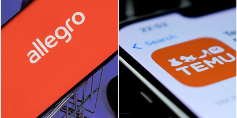 Allegro kontra Temu. Nowe dane z wojny na szczycie polskiego e-commerce - INFBusiness