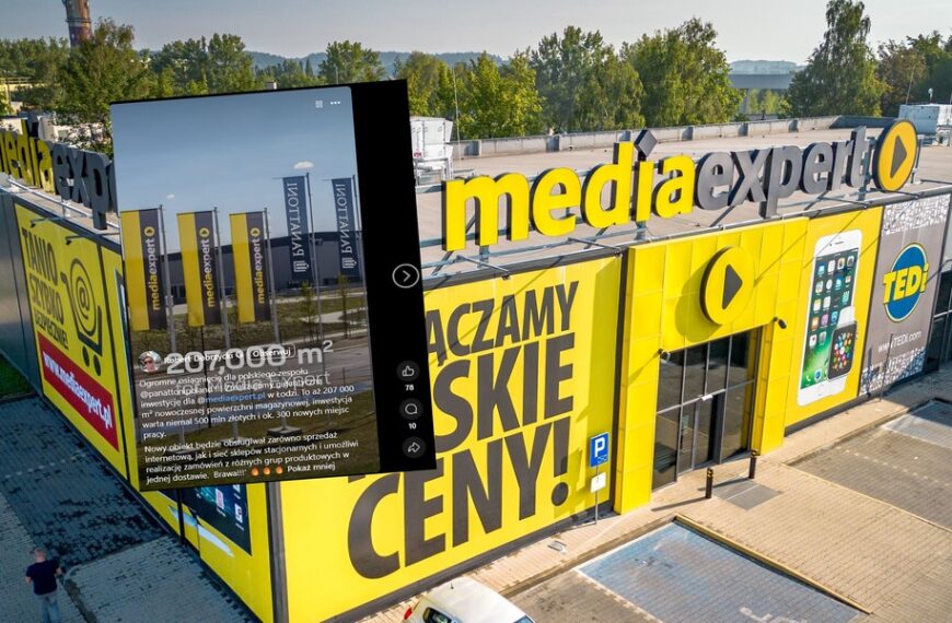 Duża inwestycja lidera sklepów z elektroniką. Ekspansja w Polsce trwa