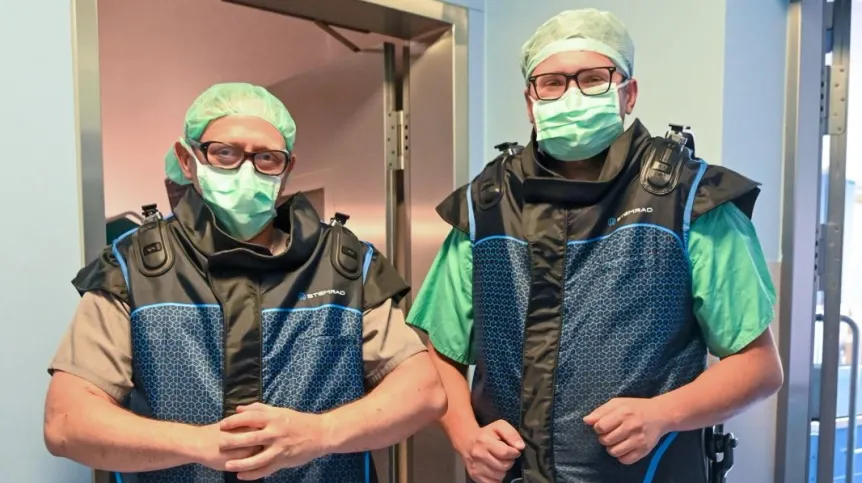 Szczecin/ Pierwsze w Polsce egzoszkielety dla radiologów – wygodniejsze niż fartuchy ołowiane