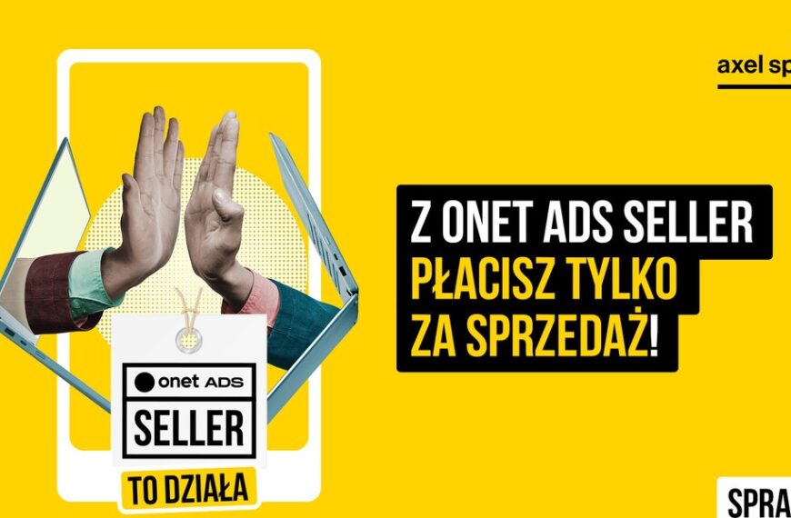 Najskuteczniejsza reklama dla e-sklepów. Onet Ads Seller zrobi to za Ciebie