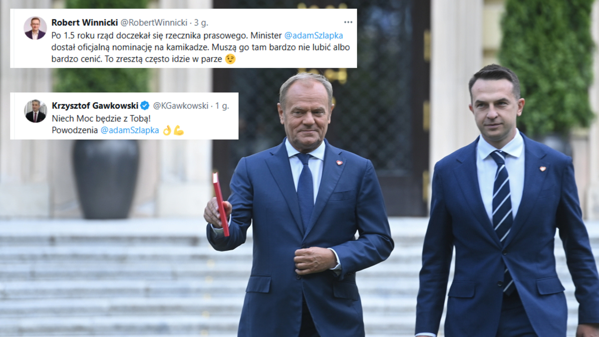 Adam Szłapka został mianowany nowym rzecznikiem rządu Fala komentarzy po ogłoszeniu rzecznika rządu. „Kamikaze” czy „świetna decyzja”?