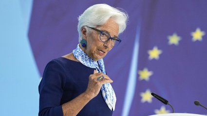 Prezes EBC: Szok inflacyjny mamy już za sobą. Odniosła się do ceł.