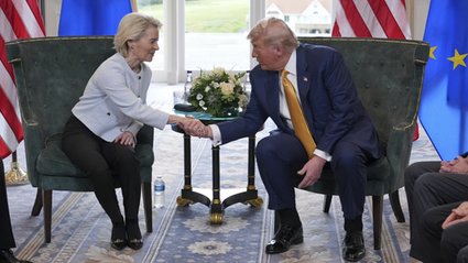Pierwsze komentarze po zawarciu umowy USA-UE. Analitycy nie mają dobrych wieści.