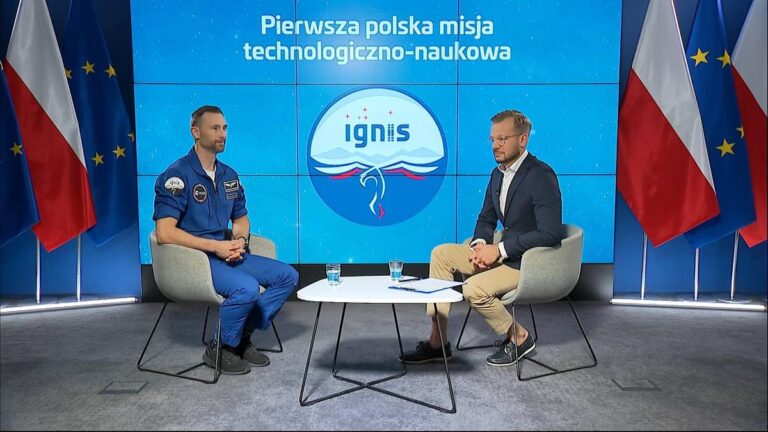 Pierwszy tego typu wywiad. Sławosz Uznański-Wiśniewski: Nie mogę się doczekać kolejnego lotu. - INFBusiness