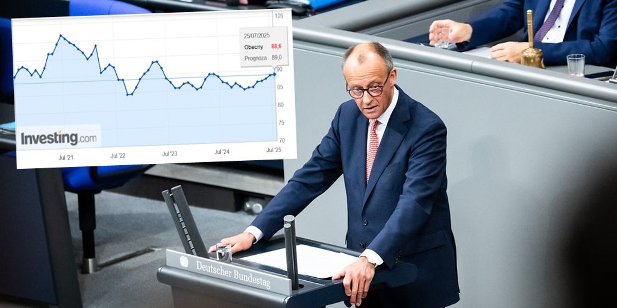 Kanclerz Niemiec Friedrich Merz (na zdjęciu) musi zmierzyć się z recesją gospodarczą