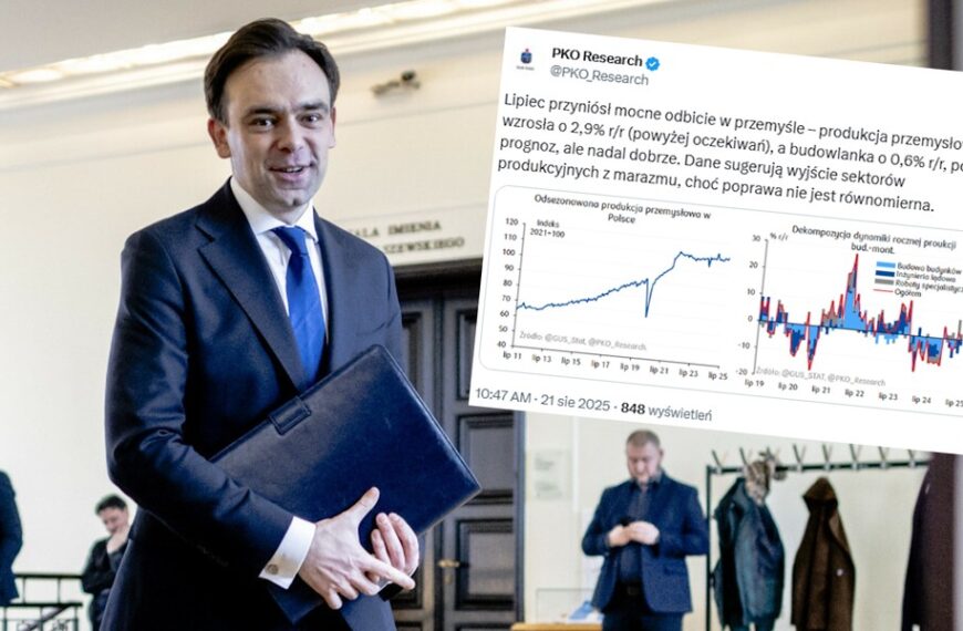 Andrzej Domański: Mocny start polskiej gospodarki. Co mówią ekonomiści?