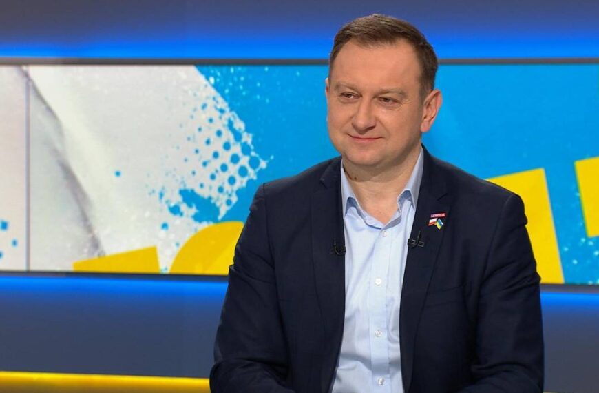 Tomasz Trela w programie „Graffiti”.