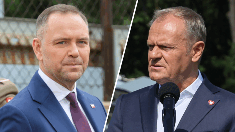 Współpraca Karola Nawrockiego z Donaldem Tuskiem. Polacy biorą udział w sondażu. - INFBusiness