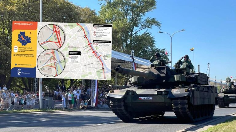 Przygotowania do parady 15 sierpnia. Ratusz ogłasza zmiany w organizacji ruchu drogowego. - INFBusiness