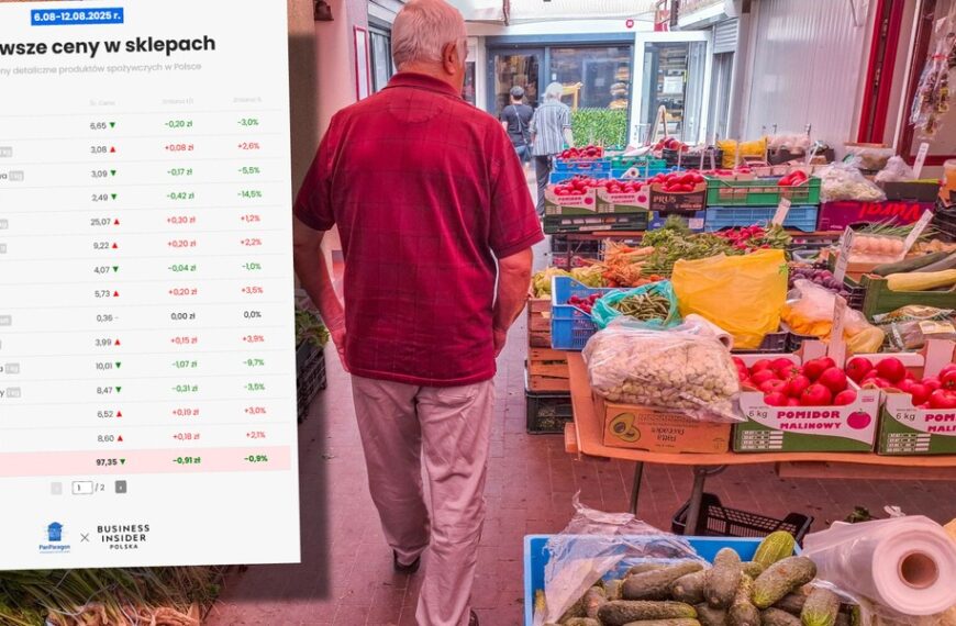Ceny żywności spadają przez kolejny tydzień. Jest tylko jedno „ale” [Business Insider…