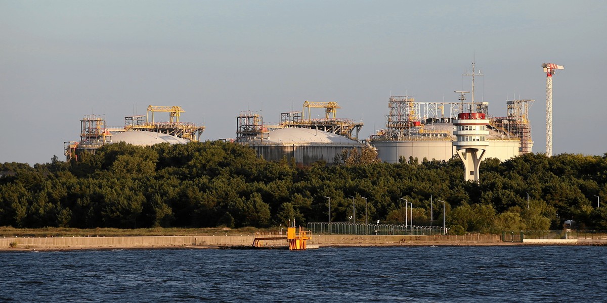 Terminal LNG w Świnoujściu. Obiekt odbiera 40,5% polskiego gazu ziemnego.