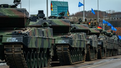 Niemcy biją rekord eksportu broni: Ukraina otrzymuje sprzęt o wartości 8,15 mld euro