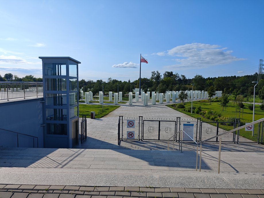Widok na Park Pamięci Narodowej