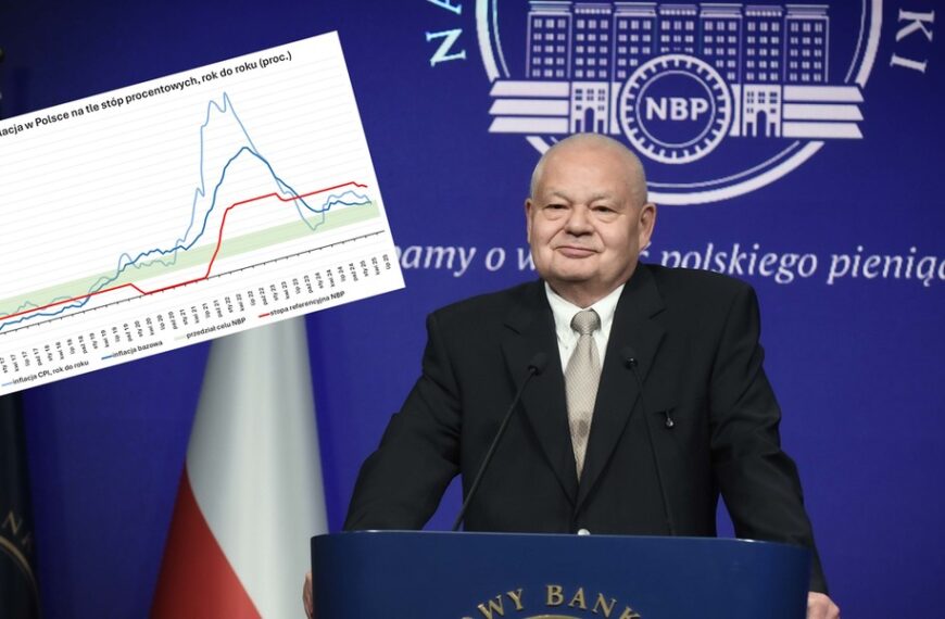 Główny wskaźnik inflacji ponownie spada. Narodowy Bank Polski (NBP) opublikował nowe dane…