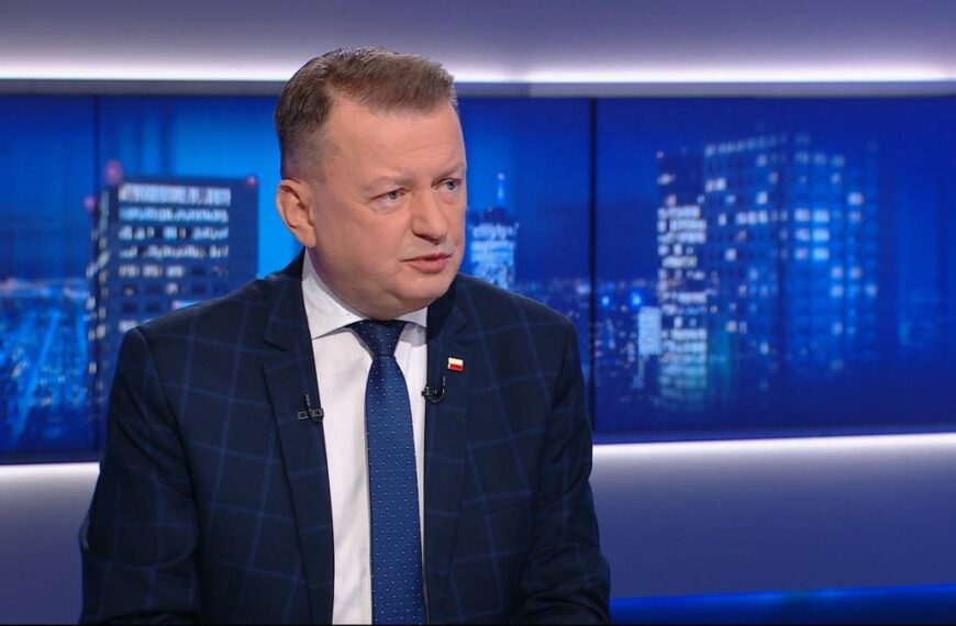 Mariusz Błaszczak w programie „Gość Wydarzeń”.