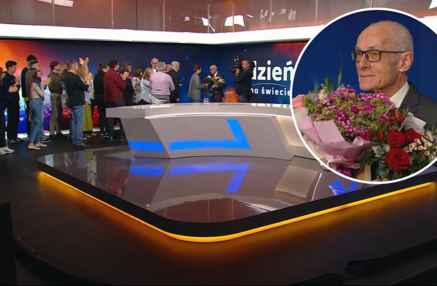 Dziennikarz żegnał się z widzami po raz ostatni. Nagle wydarzyło się coś…
