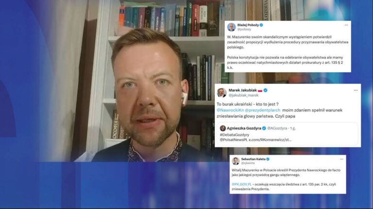 Oburzenie komentarzami ukraińskiego dziennikarza. Politycy niemal jednogłośnie - INFBusiness