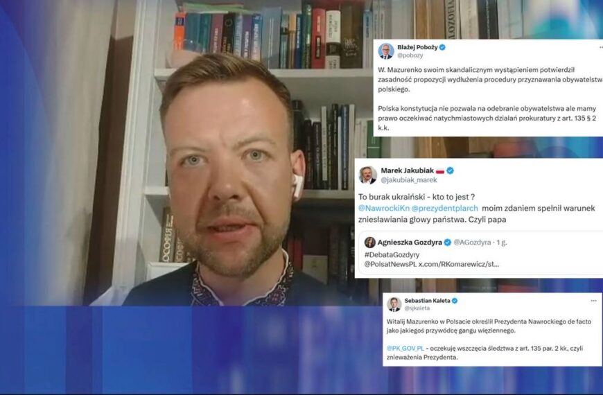 Oburzenie komentarzami ukraińskiego dziennikarza. Politycy niemal jednogłośnie