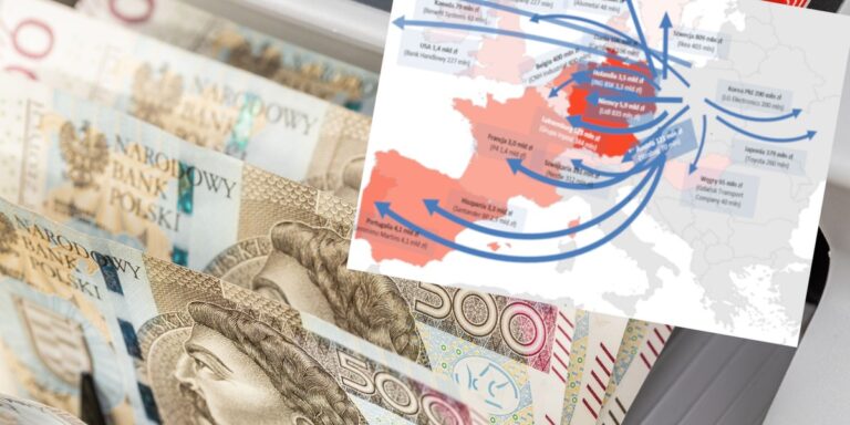 Miliardy dywidend płyną z polskiej gospodarki. Oto, dokąd trafiają pieniądze [MAPA] - INFBusiness