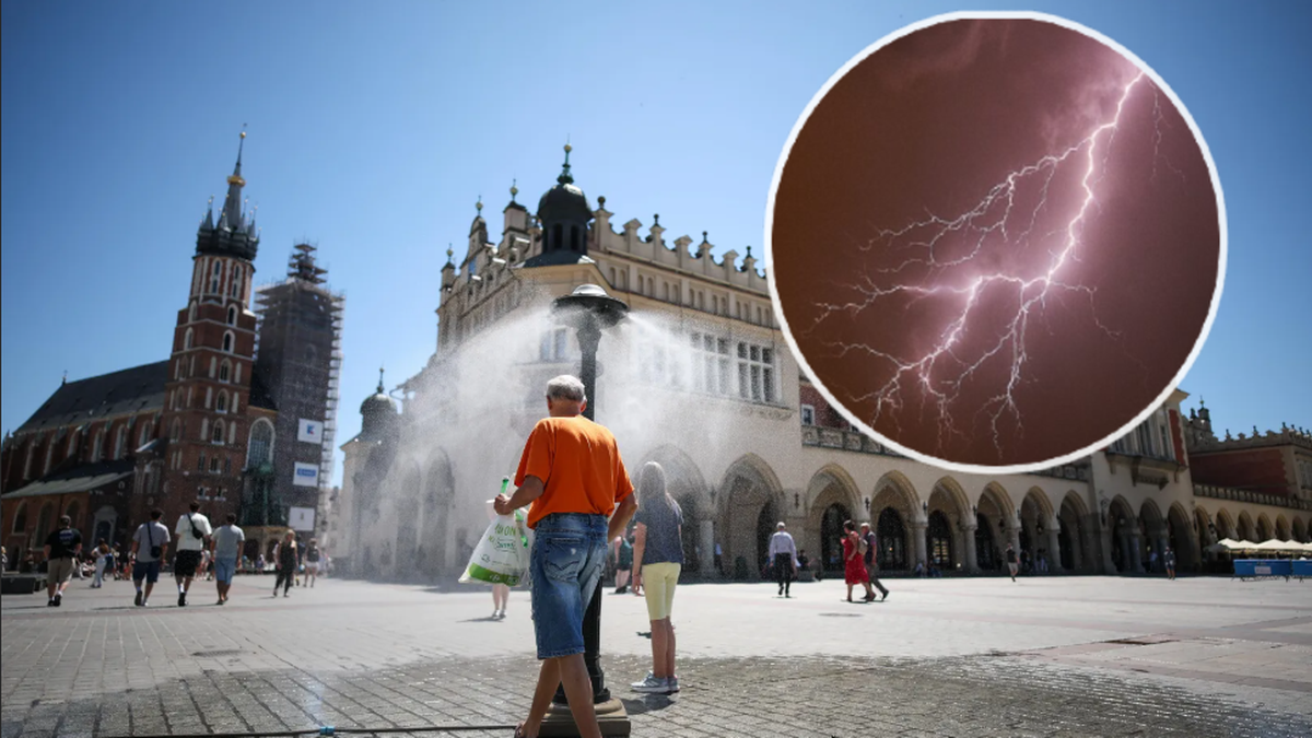 Prognoza pogody na początek września Burze z gradem i kolejna fala upałów. Ostrzeżenia dla niemal całej Polski.