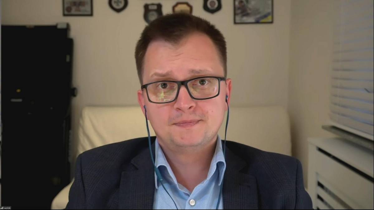 Jarosław Wolski w programie „Gość wydarzeń” Jarosław Wolski w