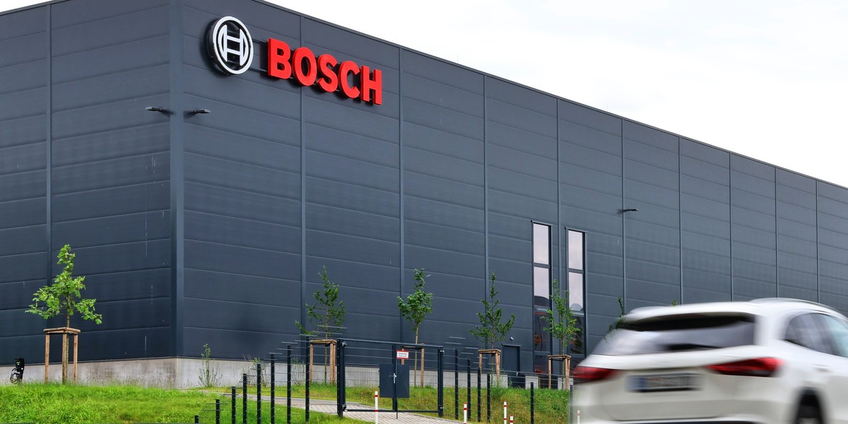 Centrum logistyczne Bosch w Wernau w Niemczech