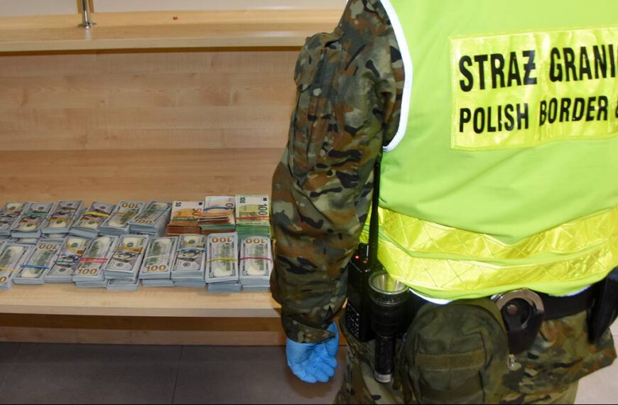 Ponad milion złotych w walizce. Ukrainka zatrzymana na granicy.