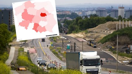 Ponad połowa PKB w pięciu polskich regionach. Oto, co zyskuje Warszawa [MAPA]