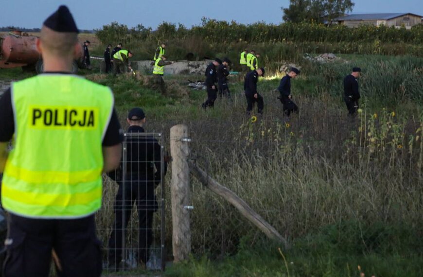Szczątki drona znalezione w dwóch prowincjach. Raport policyjny.