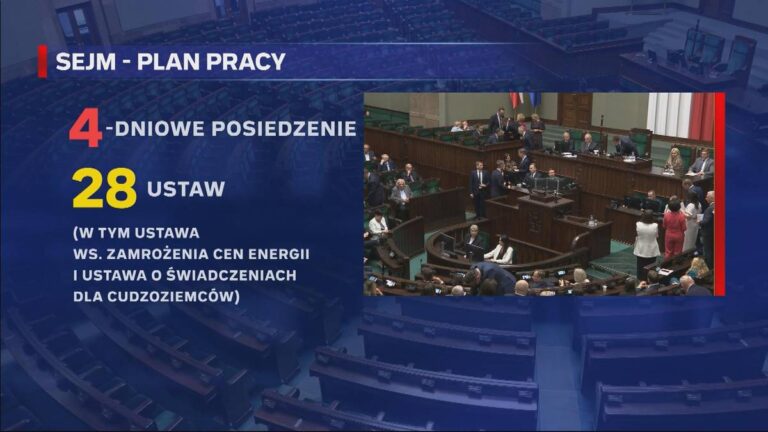 28 projektów ustaw w cztery dni. Sejm planuje pracę w ekstremalnym tempie. - INFBusiness